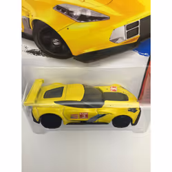 Hot Wheels  2015 HW Race  Corvette C7.R [Yellow] 155/250