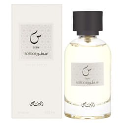 Sotoor Seen EDP - Eau De Parfum 100 ML (38 oz)  Elegant Unisex Fragrance  Musk and Patchouli  Modern Arabian Scent  by RASASI Perfumes