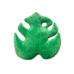 Green Philosophy Co. Plush Leaf Pillow 3D Accent Monstera Deliciosa Succulent Throw Pillow for Couch Sofa Living Room Home Decor for Plant Lovers  Gar