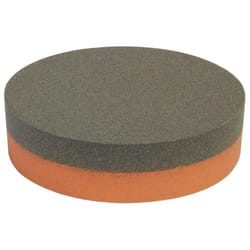 Norton 61463685545 IB64 India AO Combination Grit Sharpening Benchstone  Aluminum Oxide Abrasive  CoarseFine Grits  OrangeBr