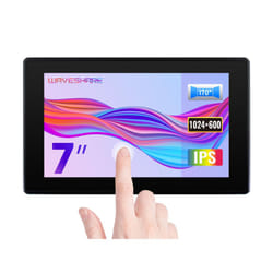 Waveshare 7inch Capacitive Touch Screen LCD Compatible with Raspberry