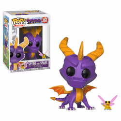FUNKO Pop! Games: Spyro the Dragon - Spyro and Sparx, Collectible figure, Comics