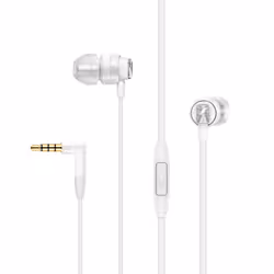 Sennheiser cX 300S In Ear Headphone with One-Button Smart Remote - Whi