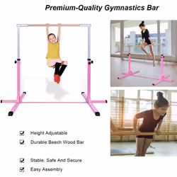 Gymnastics Training Bar Height Adjustable Horizontal Kip Bars For Kids