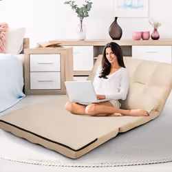 3 IN 1 Folding Lazy Sofa Bed Floor Sleeper Adjustable
