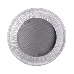 Handi-Foil 10"" (Actual Top-Out 9-5/8 Inches - Top-In 8-3/4 Inches) Aluminum Foil Pie Pan - Disposable Baking Tin Plates (Pac ...