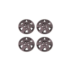 Set of 4 Silver 16 Inch Aftermarket Replacement Hubcaps for a Bolt On Retention System - Part Number: IWC451/16S
