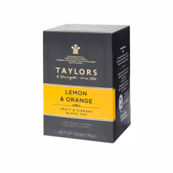 Taylors of Harrogate Lemon and Orange, 20 Tea Bags (Pack of 6, Total 120 Teabags)