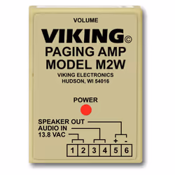 Paging Power Amp w/25AE Paging Horn Inc.