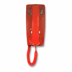 Hotline Wall Phone - Red