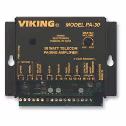 Viking 30 Watt Telecom Paging Amp