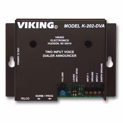 Two-Input Voice Alarm Dialer