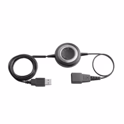 Jabra Link 280 QD to USB Adapter, USB adapter, 48 g, Black