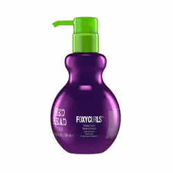 Tigi Foxy Curls Contour Cream 200 ml, Hair cream, Unisex, Curly hair, All colours, 200 ml, Anti-frizz, Smoothing