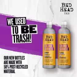 Bed Head by TIGI Moisturizing Shampoo and Conditioner Set for Colored Hair  Colour Goddess Hair Care with Sweet Almond & Coconut Oils  25.36 fl oz  2