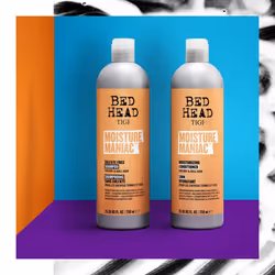 TIGI Bed Head Shampoo and Conditioner For Dry Hair Moisture Maniac Sulfate-Free Shampoo & Moisturizing Conditioner with Argan Oil 25.36 fl oz 2 count