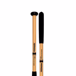 Promark ATH1, Mallets, Rubber, Wood, Black, Wood, Hickory, Nylon, Cookie