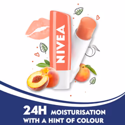 Nivea Lip Balm  Fruity Shine PEACH Pack of 1