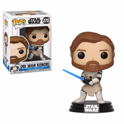 FUNKO Pop! Star Wars: The Clone Wars - Obi Wan Kenobi, Collectible figure, Movie & TV series