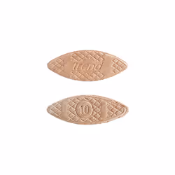 100pcs Beechwood Joining Biscuits (No. 10) for Woodworking, Joinery, and Furniture Framing, BSC/10/100, Tan
