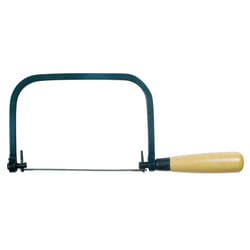 Eclipse 70CP1R Wood Handle and Steel Frame Coping Saw  1 Thickness  1238 Length x 518 Width