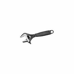 9031-P Black Adjustable Wrench, 218mm Length