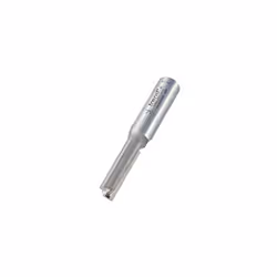 Professional Straight Two Flute Router Cutter, 1/2 Inch Shank, 10mm Cut Diameter & 35mm Cut Length, Tungsten Carbide Tipped, ...