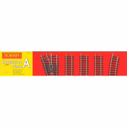 Hornby Extension Pack A Track Pieces HO & OO Scale Model Train Track R8221