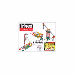 K'NEX 78640 Intro to Simple Machines: Levers and Pulleys Building Set, Educational Toys for Kids, 178 Piece STEM Learning Kit, Engineering for Kids,