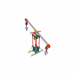 K'NEX 78640 Intro to Simple Machines: Levers and Pulleys Building Set, Educational Toys for Kids, 178 Piece STEM Learning Kit, Engineering for Kids,