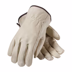 PIP Economy Grade Top Grain Pigskin Leather Drivers Glove - Keystone Thumb