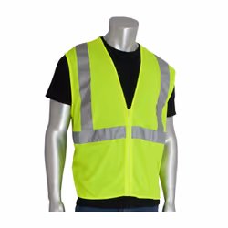 PIP ANSI Type R Class 2 Value Zipper Mesh Vest