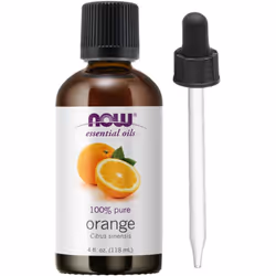 NOW Foods Orange Oil Sweet 4 Fluid Ounce + 1 Glass Dropper