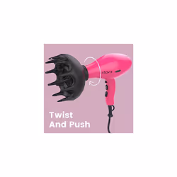 Black Orchid Hair Diffuser For Curly And Natural Hair - Professional Blow Dryer Diffuser to Maximize Frizz-Free Volume And Enhance Natural Curly Hair