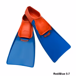 FINIS Long Floating Fins (5-7, Red/Blue)