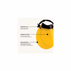 Positive Drive Training Swim Fins (Medium) Yellow