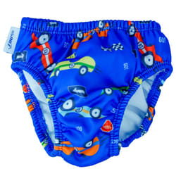 FINIS Reusable Swim Diaper for Babies - Polyester  Gentle Woven  No PVC  100% Reusable  1 Count  Small