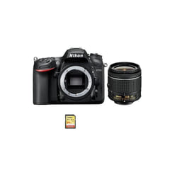 NIKON D7200 + AF-P DX 18-55mm F3.5-5.6G VR + 64GB SD card