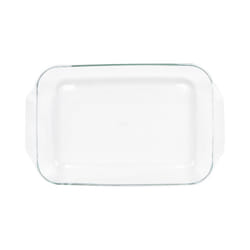 Pyrex Basics 4.8-qt (10 x 15 ) Oblong Baking Dish - Original Genuine Pyrex - Made in the USA