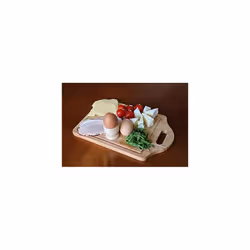 efo Hanging Wooden Chopping Board - Cutting Board with Juice Groove and Hanging Hole - Great Alternative for Serving Tray or Cheese Board - Beec
