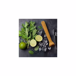 efo Wooden Muddler for Cocktails  Durable Wood Ice Crusher  Stylish Wooden Mojito Muddler Bar Tool  Handy Cocktail Muddler- Perfect Masher Kit
