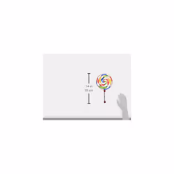Remo ET-7108-00 Kids Percussion Lollipop Drum  8""