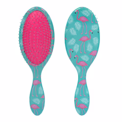 CALA 66804, Universal, Paddle hairbrush, Green, Pink, Image, 1 pc(s)