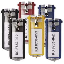 Durable Key Clip Yellow 6 pc(s) - Additional view 6