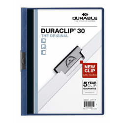 Durable DURACLIP report cover Plastic Dark Blue