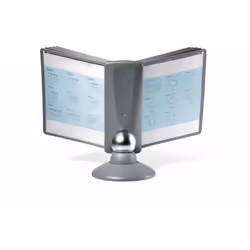 Durable SHERPA Motion document display carousel Desk Portrait A4