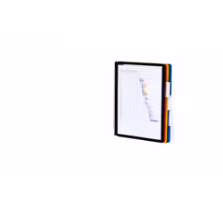 Durable VARIO document display carousel Wall Portrait A4