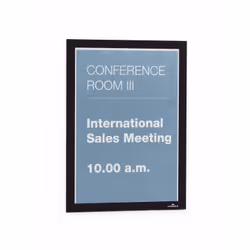Durable DURAFRAME Sign holder Black