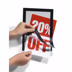 Durable DURAFRAME Sign holder Black