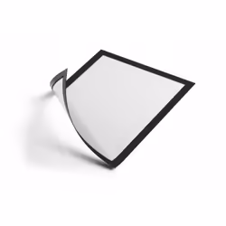 Durable DURAFRAME, Sign holder, A4, Plastic, Black, Horizontal/Vertical, 1.35 kg